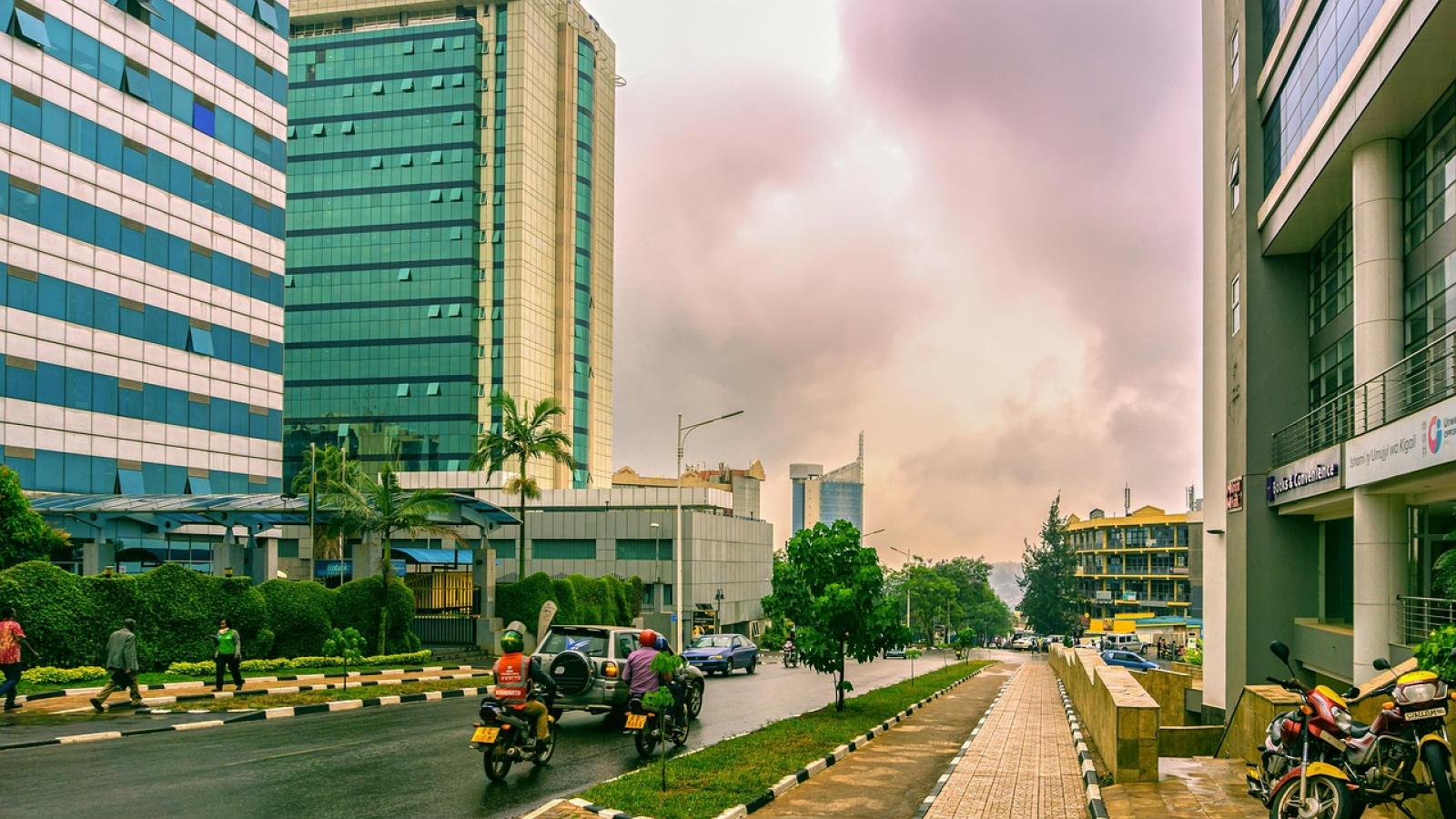 Rua em Kigali