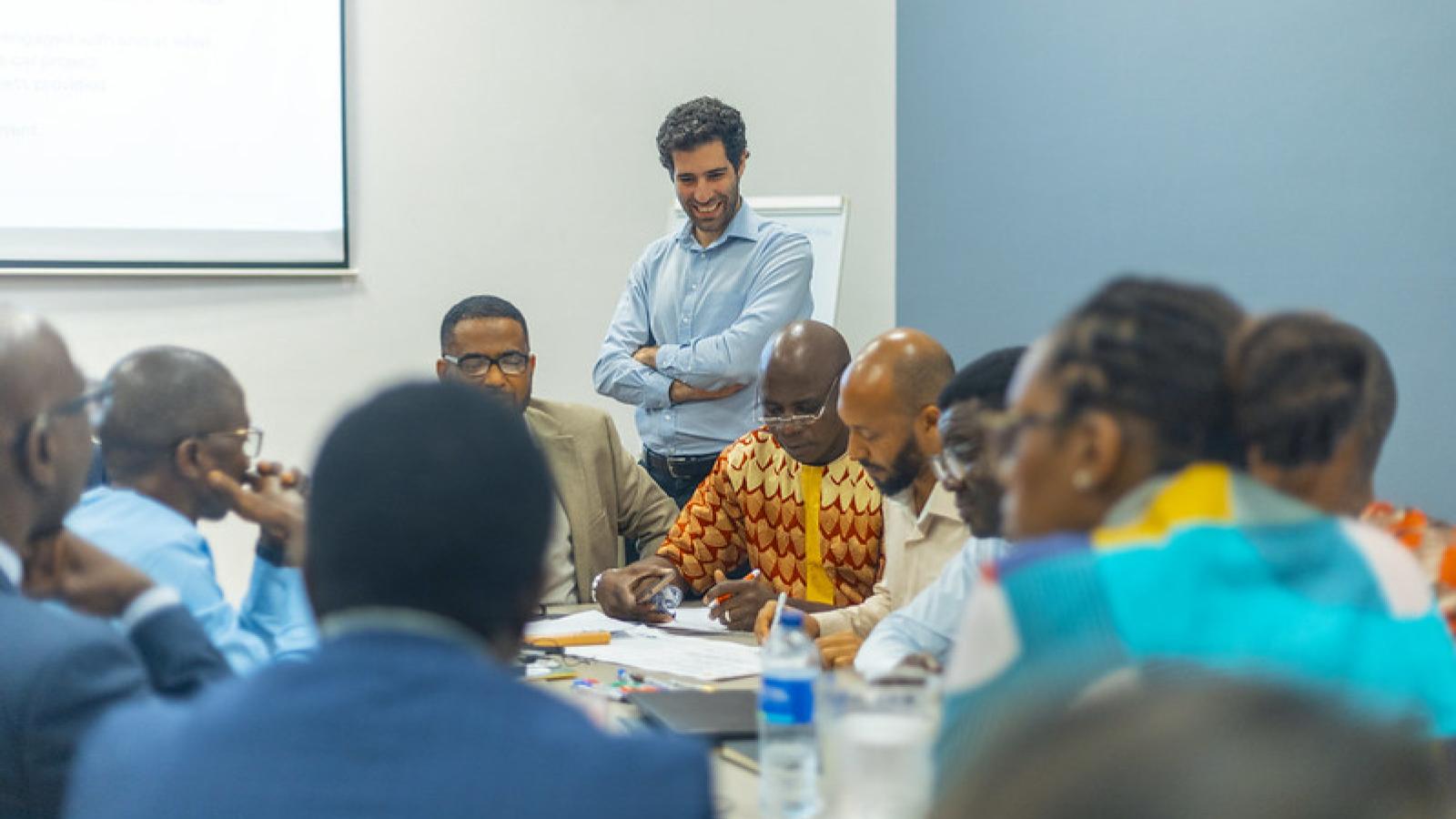 C40 e partes interessadas de Freetown em Medellín