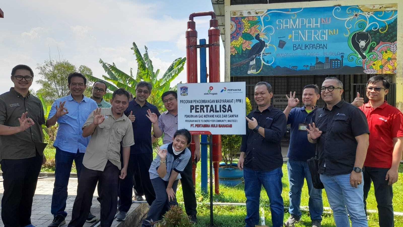 o local de processamento de manggar west em balikpapan