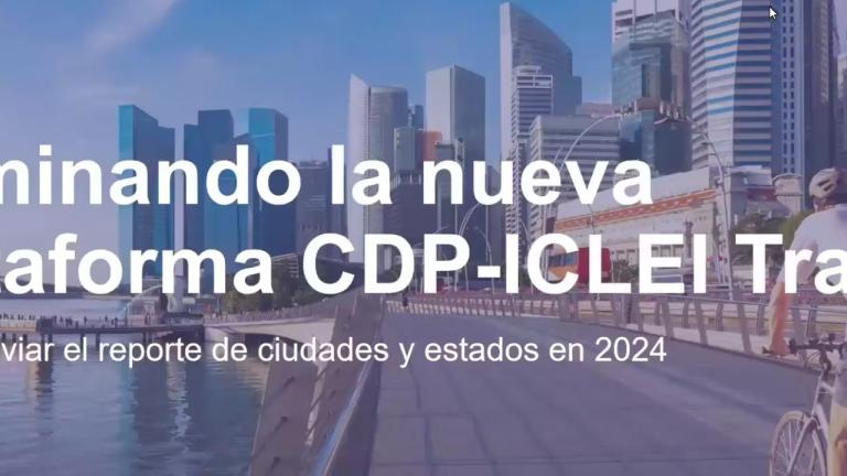 Dominando a nova Plataforma CDP-ICLEI Track