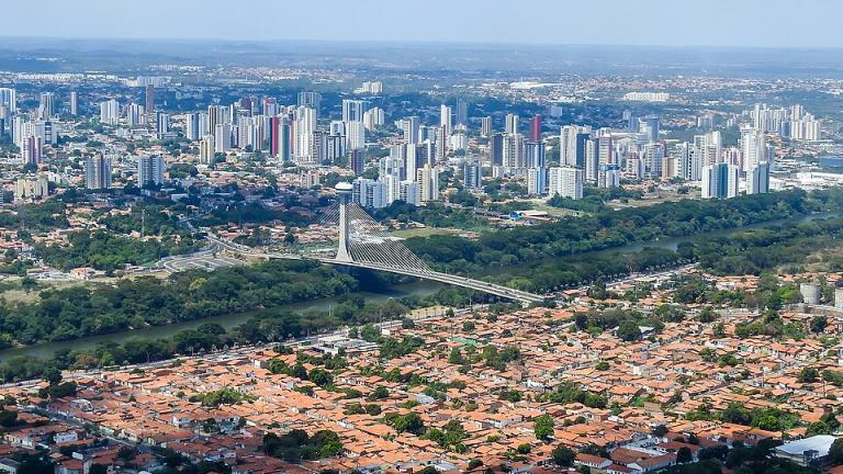 Vista aérea de Teresina, Brasil
