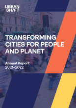 UrbanShift Capa do Relatório Anual 