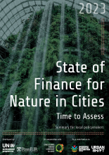 Cobertura do Relatório do Estado das Finanças para a Natureza nas Cidades