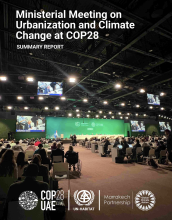 Reunião ministerial sobre urbanização e mudanças climáticas na COP28