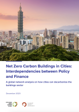 Edifícios com carbono zero líquido nas cidades