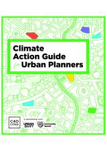 a capa do guia de ação climática para planejadores urbanos