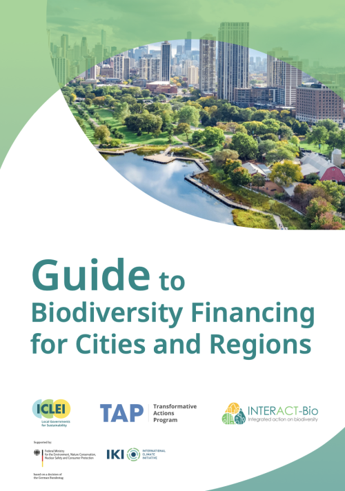 Guia de Financiamento da Biodiversidade para Cidades e Regiões  