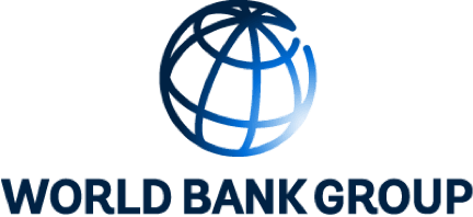 O logotipo do Banco Mundial